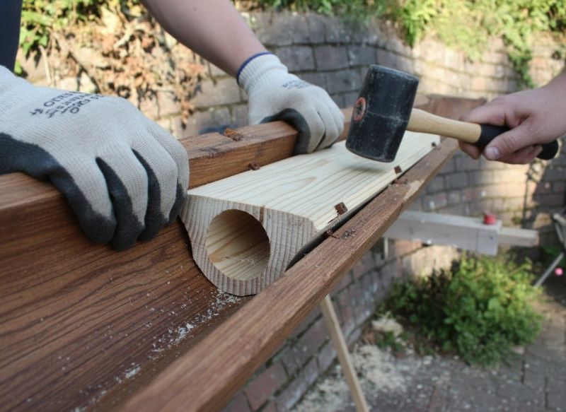 Wood Gutters Installation